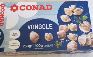 vongole surgelate Conad