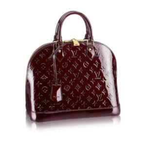 borsa vernice rossa Louis Vuitton